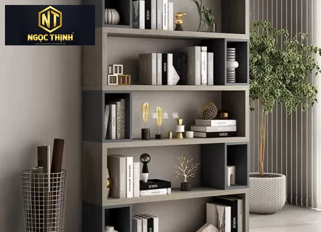 Mẫu tủ sách sang trọng Mẫu tủ sách sang trọng